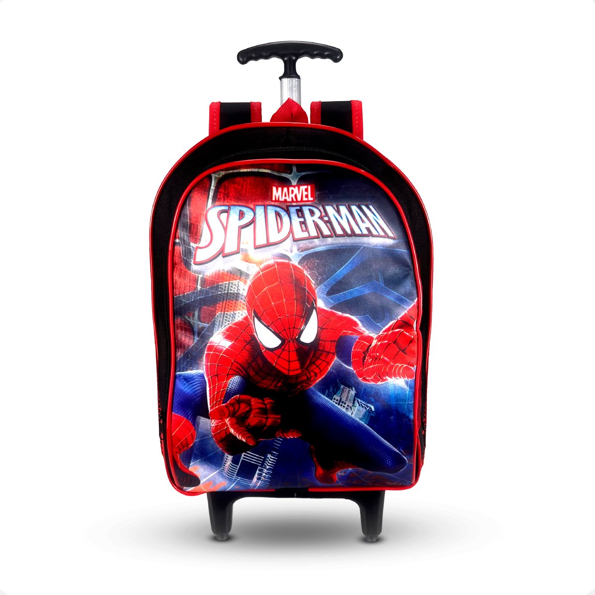 Mochila Rodinha homem aranha Infantil Menino Kit 3 Pçs - Imagem 5
