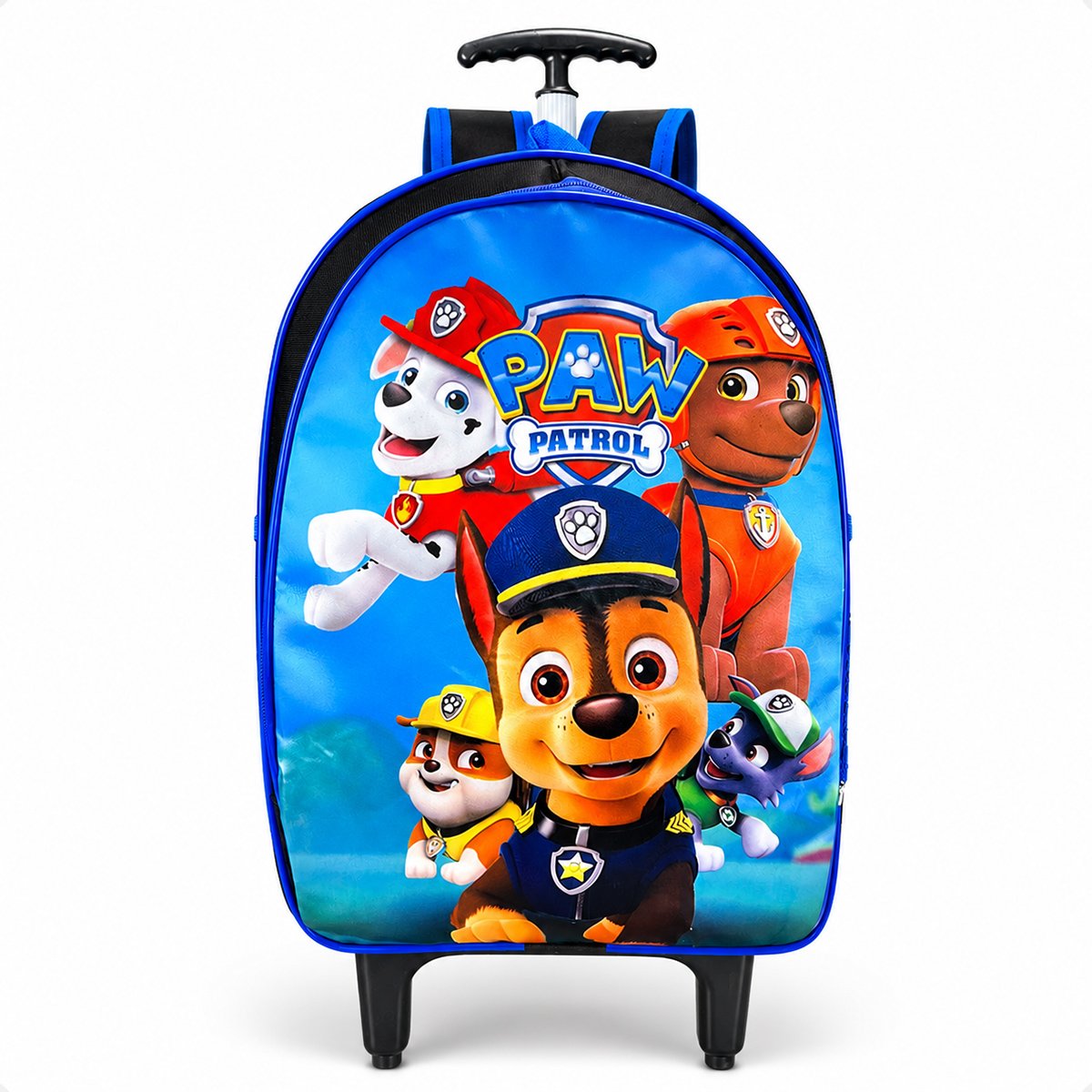 Kit Mochila De Rodinha Patrulha Canina Infantil Menino 3 Peças - Imagem 7